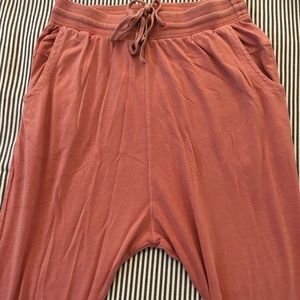 Anthropology drop crotch lounge pants